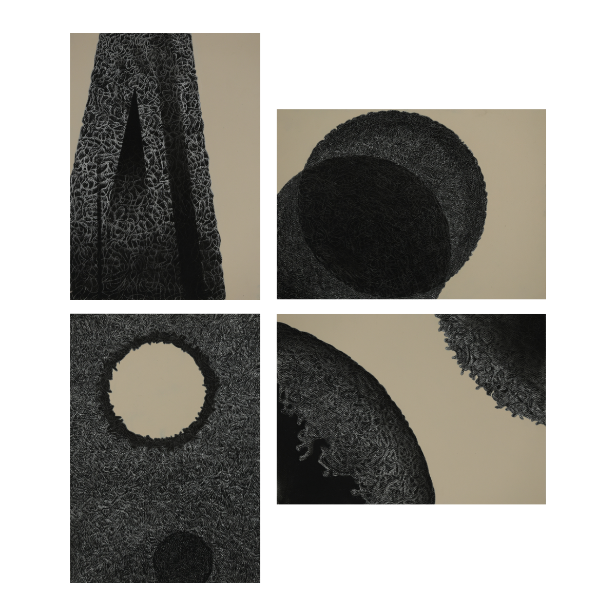 Untitled (from Dark Shades of Power Series) | Set of 4