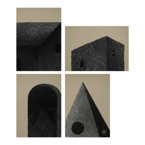 Untitled (from Dark Shades of Power II Series) | Set of 4