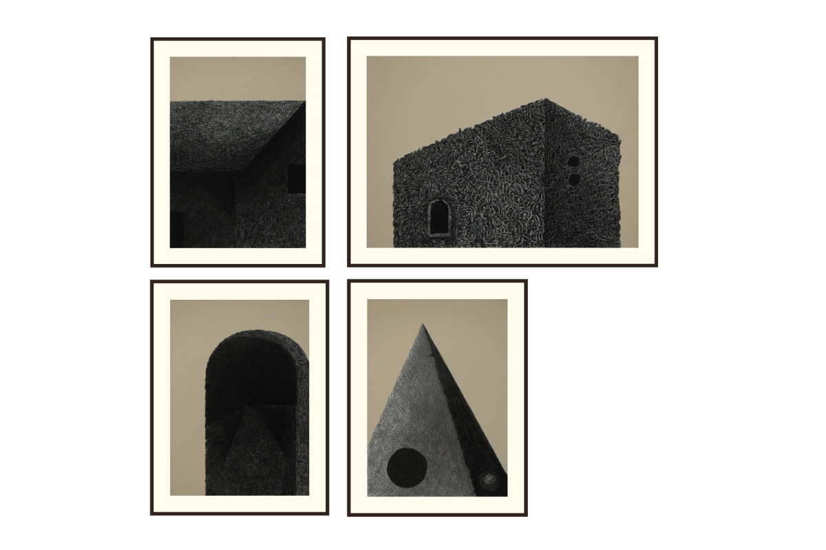 Untitled (from Dark Shades of Power II Series) | Set of 4