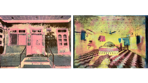 જૂનું ઘર (old house) (set of 2)