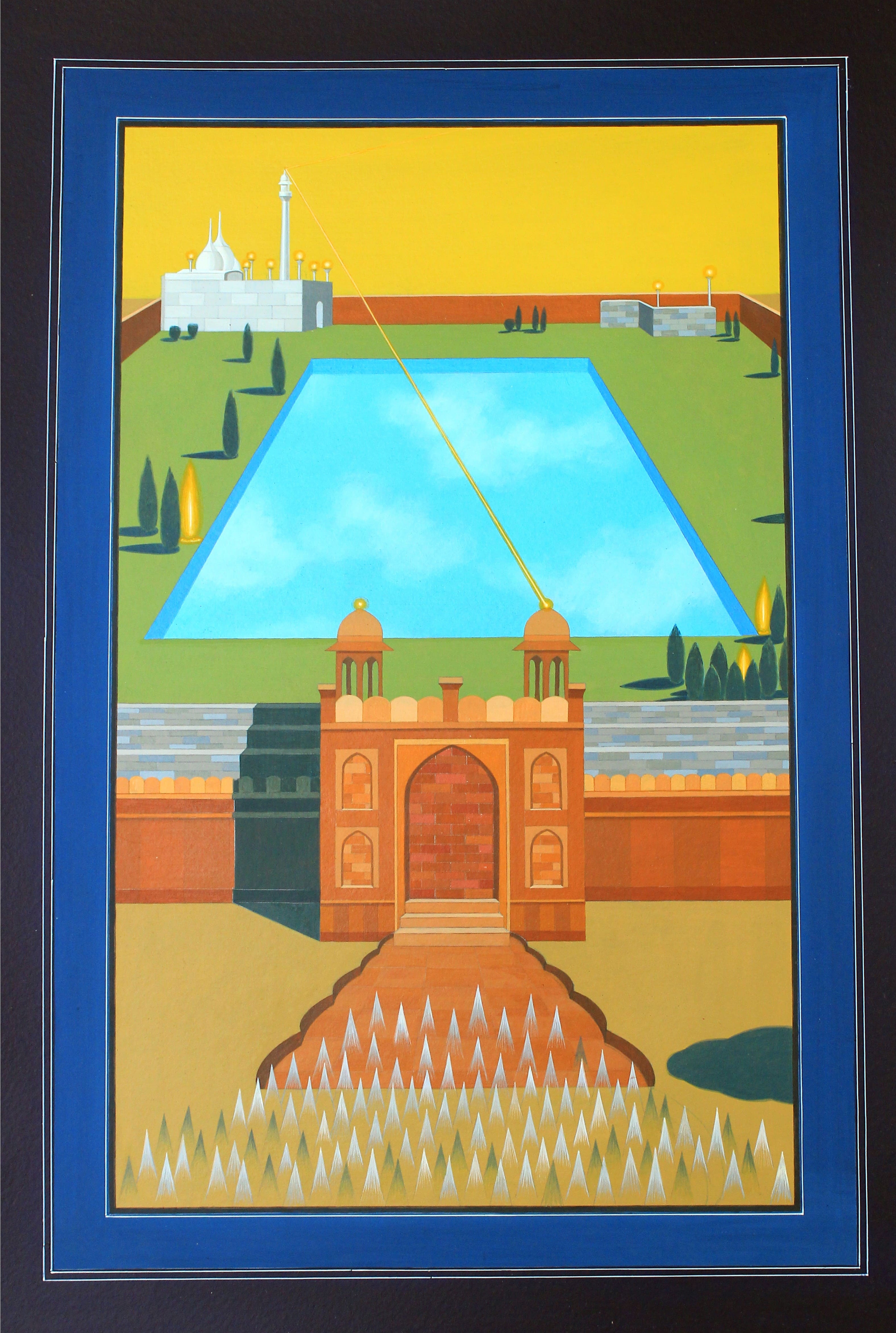 The Golden Fountain Classified (Triptych)