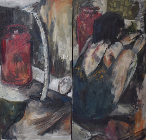 Under the Sink (Diptych)